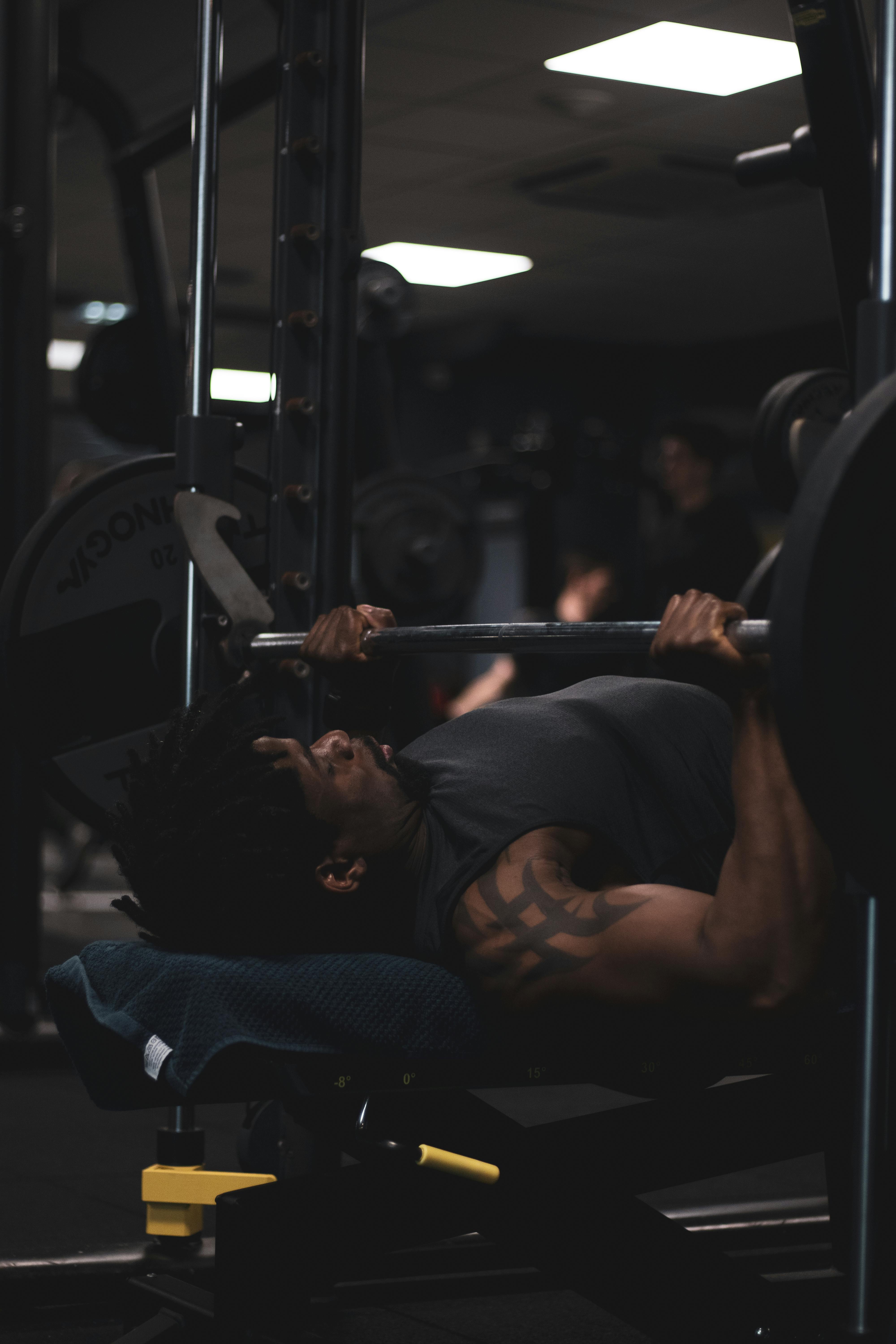 Performance training bench lifestyle scene