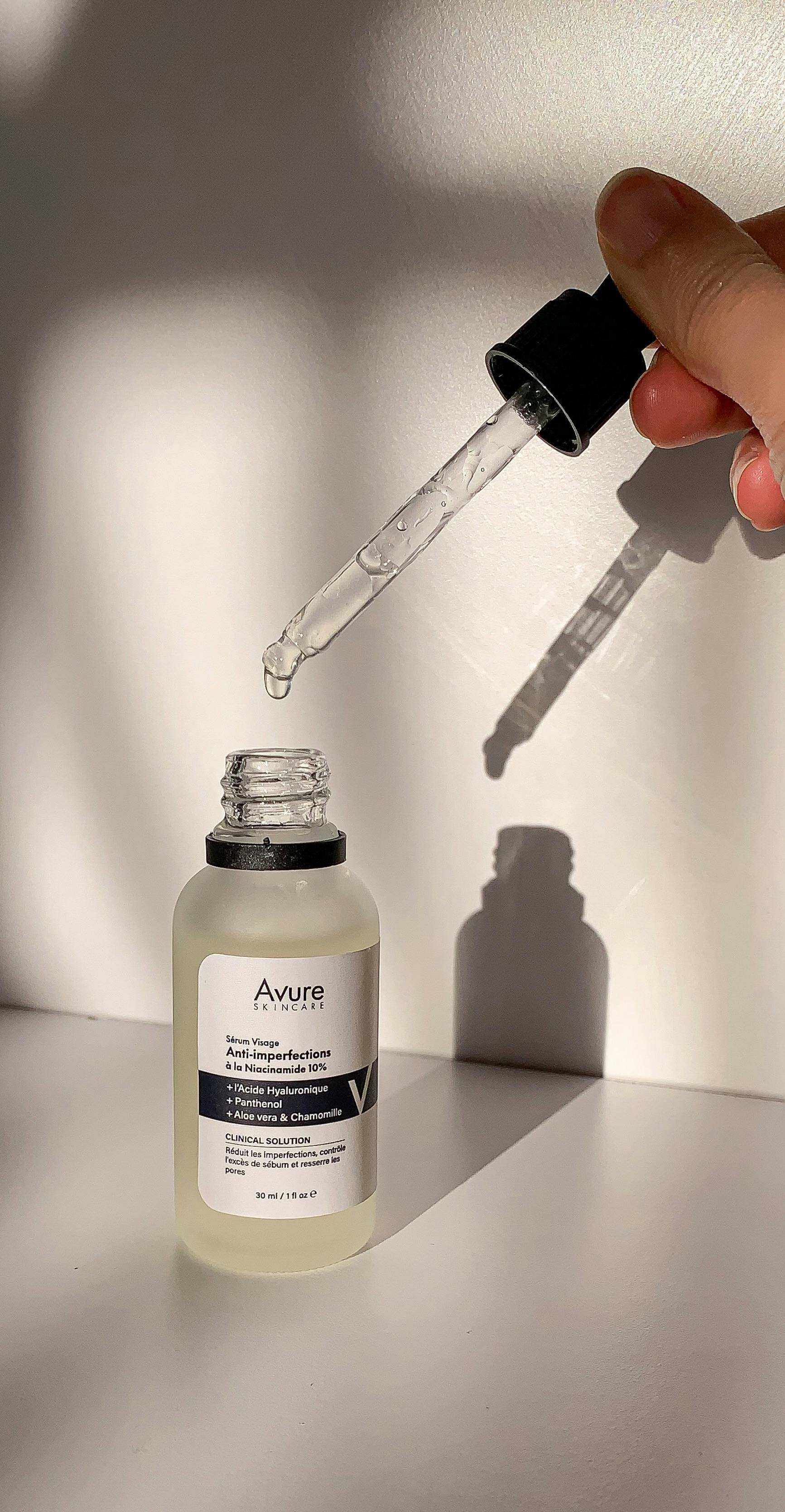 MERIDIAN recovery serum bottle
